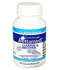 Bettamed Cleanse and Recover DBL Strength Capsules-90's 3-in-1 Immune Support