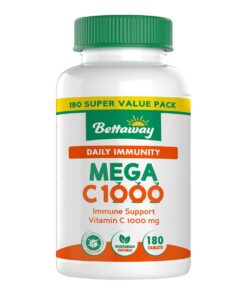 BettaWay Mega C 1000mg TR Tablets 180