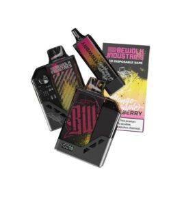 Bewolk LED 6000 Puffs Disposable Vapes - MANGO PINEAPPLE - Pack of 3