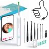 BezosMax Ear Wax Removal Cleaner Kit with Wireless Visual Otoscope - White