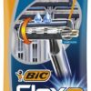 BIC Flex 3 Classic Disposable Men's Razors - Pack of 4