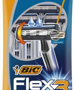 BIC Flex 3 Classic Disposable Men's Razors - Pack of 4