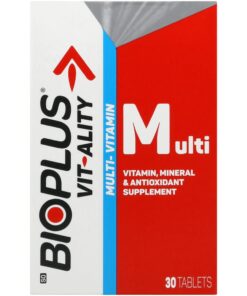 Bioplus Vit-ality Vitamin & Mineral Supplement Multivitamin Tablets 30 EA