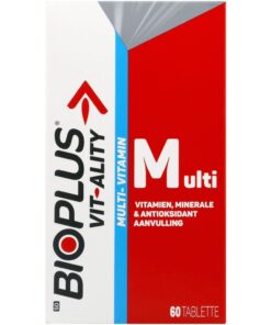 Bioplus Vit-ality Vitamin & Mineral Supplement Multivitamin Tablets 60 EA