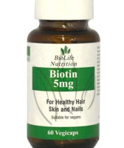 Biotin 5mg - 60 Vegicaps