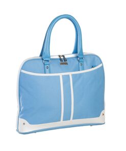 Black 15.6" Ladies Casual Shoulder Sling Laptop Bag - Blue