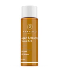 Black African Organics Argan & Rosehip Tissue Oil 200ml x 2