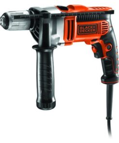 Black & Decker - 850W Single Speed Hammer Drill - Orange