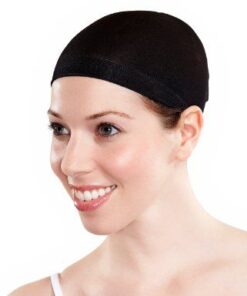 Black Wig Cap
