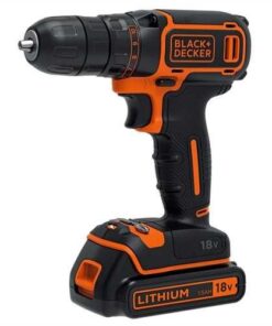 BLACK+DECKER 18V System Drill Driver + 200mA charger + 1.5Ah battery