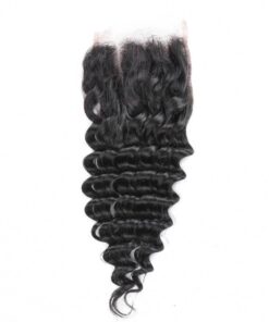 Blkt Deep Water 12 inches x3 Human Hair Weaves and Closure