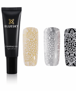 Bluesky Stamping Gels, White, Silver & Gold - 3 Pack Colours