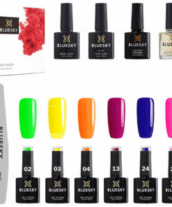 Bluesky UV Gel Polish - Neons of the Night 6 Pack Plus
