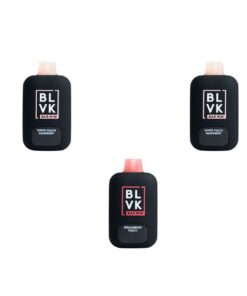 Blvk Bar 12000 Puffs Mixed White Peach Raspberry & Strawberry Peach 3pack