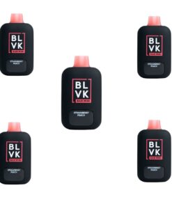 Blvk Bar 12000 Puffs Strawberry Peach 5pack