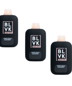 Blvk Bar 12000 Puffs White Peach Raspberry 3pack