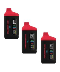 Blvk bar 20000 puffs disposable vape device strawberry slush 3pack