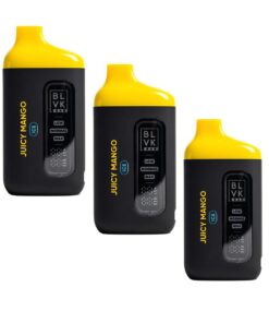 BLVK BAR XL 20000 puffs disposable vapes device juicy mango 3pack