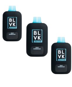Blvk Disposable Vape 12000 Puffs Blue Bubblegum 3pack