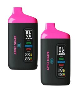 BLVK XL 20000 puffs disposable vape apple grape 2pack