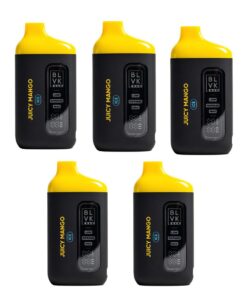 BLVK XL 20000 puffs disposable vape device juicy mango 5pack