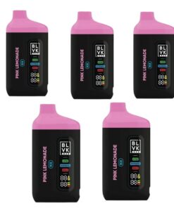 BLVK XL 20000 puffs disposable vape device pink lemonade 5pack