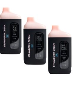 BLVK XL 20000 puffs disposable vapes device strawberry cream