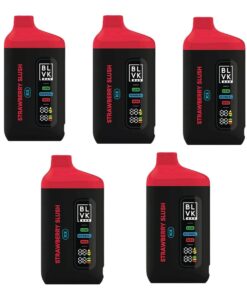 BLVK XL 20000 puffs disposable vapes device strawberry slush 5pack