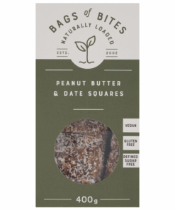 BOB Naturally Loaded Peanut Butter & Date Squares