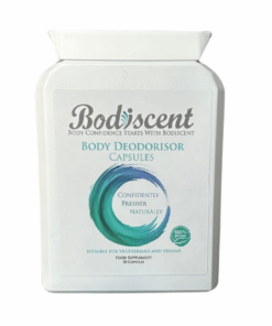 Bodiscent 100% Natural Body Deodorisor - Vegan Capsules - 2 Pack