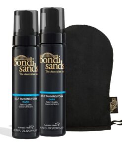 Bondi Sands Dark Self Tanning Foam Kit (2 x Dark Tanning Foams + 1 Mitt)