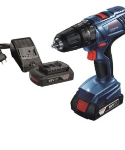 Bosch - Cordless Impact Drill 18V-LI - With 41 Piece Accessory Set - Blue