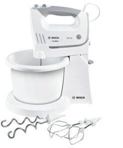 Bosch - Hand Mixer Bowl With Stand - White & Grey