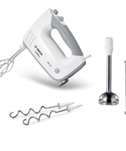 Bosch - Stick Blender Hand Mixer Set - White & Grey