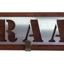 Braai Tongs Holder - 5 Hooks - Stainless Steel