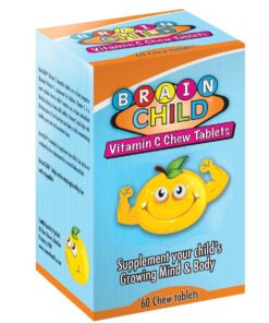 BrainChild Vitamin C Chewable 60 Tablets