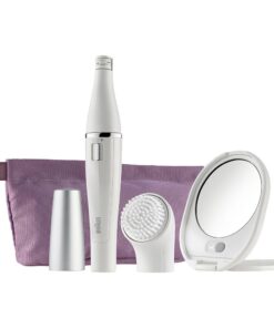 Braun Face 830 Premium Edition - Facial Epilator & Cleansing Brush System