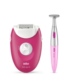 Braun SE3-420 Silk-epil Corded Epilator - Ruby