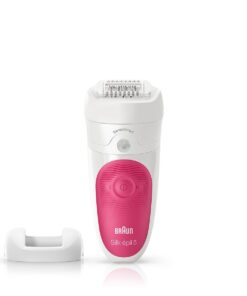 Braun SE5-500 Silk-epil SensoSmart Cordless Wet & Dry Epilator - Pink