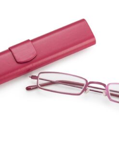 Brentoni Pink Mini Pocket Reading Glasses - +1.00