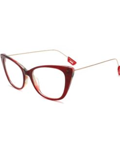 Brentoni Reading glasses Matt clear crystal, nickle trim - +2.50