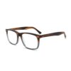 Brentoni Reading glasses Matt clear crystal, nickle trim - +3.00