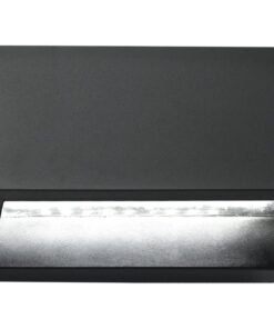 Bright Star Lighting - 1.5 Watt LED Footlight with ABS Base & PC Cover - Black