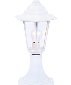 Bright Star Lighting - 6 Panel Polypropylene Lantern - White