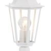 Bright Star Lighting - Die Cast Aluminium Lantern Pillar - White