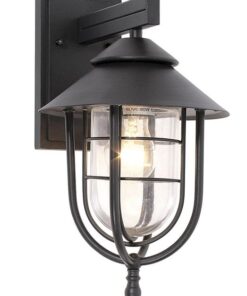 Bright Star Lighting - Die Cast Aluminium Lantern with Clear Glass