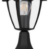 Bright Star Lighting - Die Cast Aluminium Pillar Lantern - Black