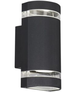 Bright Star Lighting - Die Cast Aluminium Up & Down Facing Wall Bracket - Black