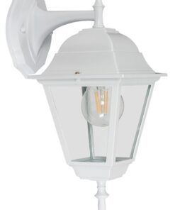 Bright Star Lighting - Down Facing Die Cast Aluminium Lantern - White