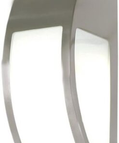 Bright Star Lighting - Stainless Steel Lantern with Frosted Glass